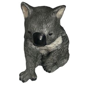 Ceramic Koala Bear Figurine Hand Painted Royal Heritage Signed-4+”Tall